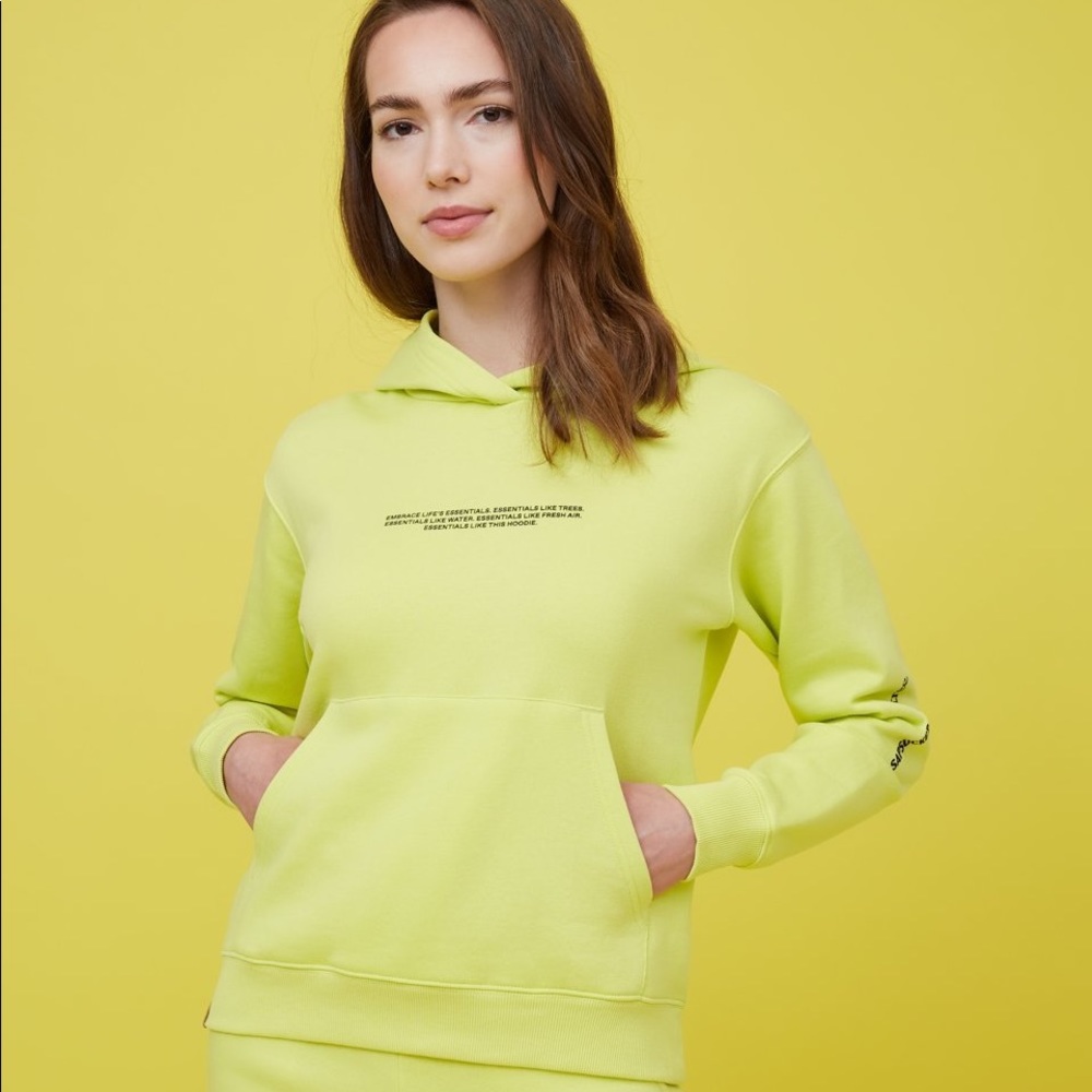 NWT Tentree Sapsucker Hoodie - Lemon